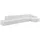 altdecor Ecksofa Ottomane Rechts TARO-L3 - 413x171x79,5 cm Weiß