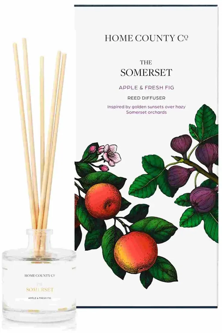 Home County Candle Luxus Raumduft-Diffusor Raumduft verschiedene Duftnoten 100ml