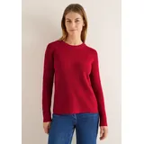 Cecil Pullover mit Strukturdetails' rot, | Gr.: S