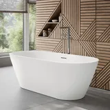 Villeroy & Boch Embrace freistehende Badewanne, oval, UBA170EMB9PD00V-RW,