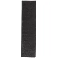 Snapstyle Hochflor Langflor Teppich Läufer Cottage Anthrazit, 80x200cm