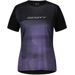 SCOTT T-Shirt Damen Trail Tuned | black / swish purple