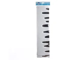 Kaemingk Schneegirlande Eiszapfen 180 cm Deko Weihnachten