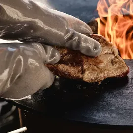 Moesta Grillhandschuhe XL Silikon grau