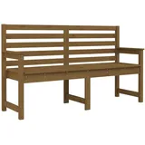 vidaXL Gartenbank 159,5 x 48 x 91,5 cm Honigbraun