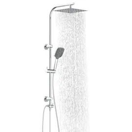 Eisl EASY DELUXE Duschset, Duschsystem mit Kopfbrause und Handbrause, Chrom