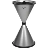 TKG Diabolo Standaschenbecher dunkelsilber