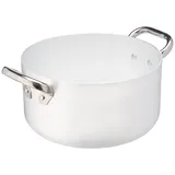 Pentole Agnelli Aluminium Kasserolle 24 cm rund