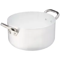 Pentole Agnelli Aluminium Kasserolle 24 cm rund