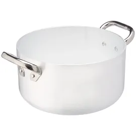 Pentole Agnelli Aluminium Kasserolle 24 cm rund