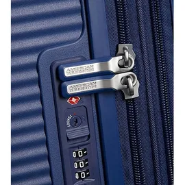 American Tourister Soundbox 4-Rollen Cabin 55 cm / 35,5-41 l midnight navy