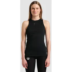 Tanktop Damen Einfarbig - Black - L