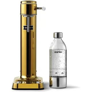 Aarke Carbonator 3 gold + PET-Flasche