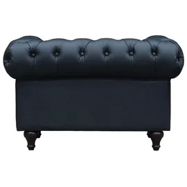 Habitat et Jardin Chesterfield Sessel 82 x 70 x 111 cm Schwarz