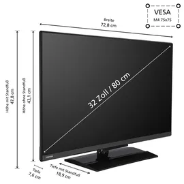 Toshiba 32LA3E63DAZ 32" LED Full HD Android TV