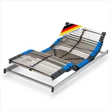 CUBEsleep 7-Zonen Pure Motor Lattenrost 100 x 200 cm elektrisch verstellbar 44 Leisten