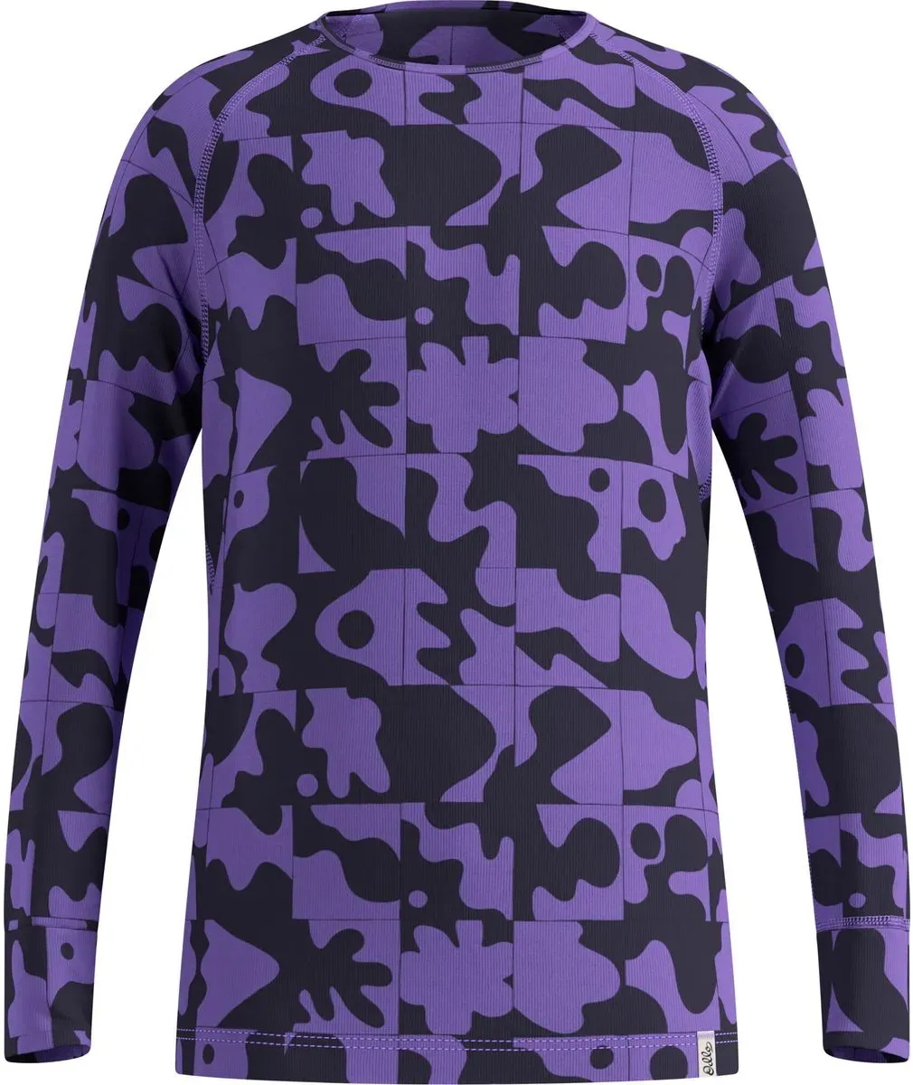 Odlo The Adventurer Collection Active Warm Graphic Base Layer top afterparty (21121) 104
