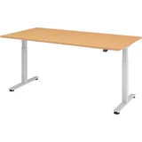 bümö Schreibtisch Buche braun