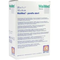 Maimed Pflaster porefix steril, 25 Strips, steril, sensitiv, atmungsaktiv,