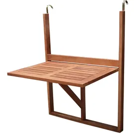 DEGAMO Balkonhängetisch 60 x 40 cm klappbar