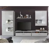 MCA Furniture Wohnwand 351 x 201 x 52 cm (B/H/T)