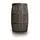 Prosperplast Regentonne 500 l 78 x 78 x 118 cm braun