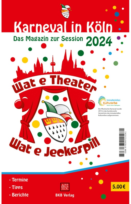 Karneval In Köln 2024, Kartoniert (TB)