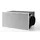 Novy 841400 Umluftbox Monoblock Schwarz/Silber