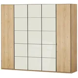 Uno Drehtürenschrank 5-türig Nefi ¦ holzfarben ¦ Maße (cm): B: 250 H: 216 T: 65.0