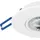 EGLO Zujar 3er Set Einbauleuchten Kunststoff weiß Ø 90mm 3x3,4W