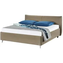 Ruf Polsterbett Mit Boxspringunterfederung Casita ¦ beige ¦ Maße (cm): B: 226 H: 105
