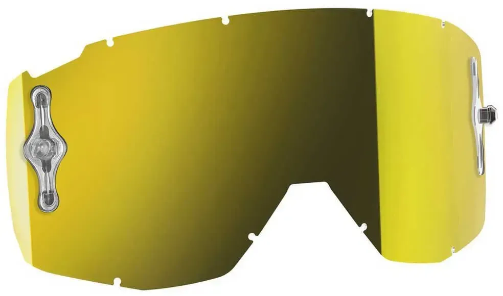 Scott Mx Primal/hustle/tyrant/split/sg Ersatzlinsen - Yellow Chrome - Yellow Chrome/CAT 2