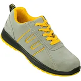 URG Arbeitsschuhe Sicherheitsschuhe Sportdesign Schutzschuhe Leder Stahlkappe S1 (219-N) (40) - 40 EU