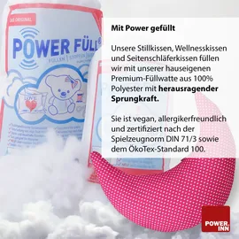 POWER INN POWER INN® SEVEN DREAMS Stillkissen | ca. 74 x 45 cm | Grau