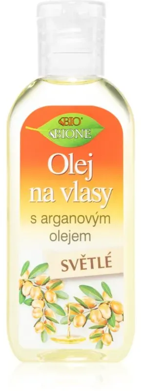 Bione Cosmetics Keratin + Argan Öl für helle Farbtöne der Haare 80 ml