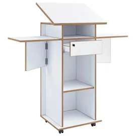 VCM my office Stehpult Rednerpult Stehtisch Rollen Salia