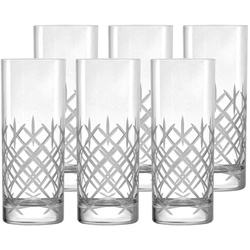 Stölzle Lausitz New York Bar Club Longdrinkbecher 6er Set Gläser 6 ct 