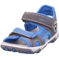 Superfit Jungen Mike 3.0 Riemchensandalen, HELLGRAU/BLAU, 25 EU