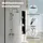Wiltec Duscharmatur Duschsystem Silber 27271000