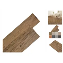 vidaXL PVC Laminat Dielen Selbstklebend 2,51 m2 2 mm Walnussbraun