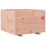 vidaXL Pflanzkübel 70x70x49,5 cm Massivholz Douglasie - Braun