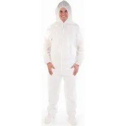 HYGOSTAR® PP Overall, CPE-beschichtet 27809 , 1 Stück, Größe: XXL