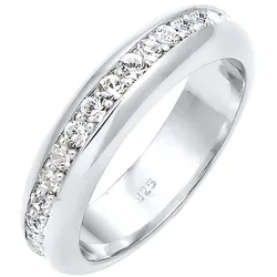 Elli PREMIUM Elli PREMIUM Pierścień Cocktail Bandring Kristalle 925 Silber Ringe   Damen 
