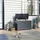 Weide Gartenbox 100 x 64 x 46 cm Grau