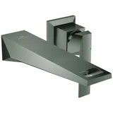 Grohe Allure Brilliant 2-Loch-Waschtischbatterie Hard Graphite