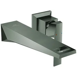Grohe Allure Brilliant 2-Loch-Waschtischbatterie Hard Graphite