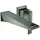Grohe Allure Brilliant 2-Loch-Waschtischbatterie Hard Graphite