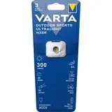 Varta Outdoor Sports Ultralight H30R white LED Stirnlampe akkubetrieben 100lm 18631101401