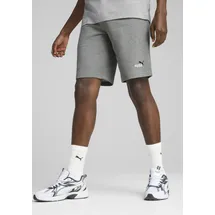 Puma Essentials 2 Color No. 1 Logo 10" French Terry Sweatshorts Herren 03 medium gray heather L
