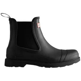 Hunter Commando Chelsea Boot Herren Schwarz 43